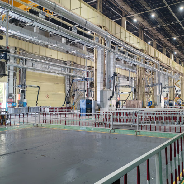 山西某煤礦焊接除塵項目